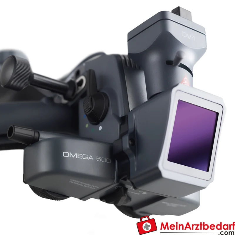 HEINE Omega 500 LED Kopfleuchte mit DV1 5 MP Kamera USB 2.0