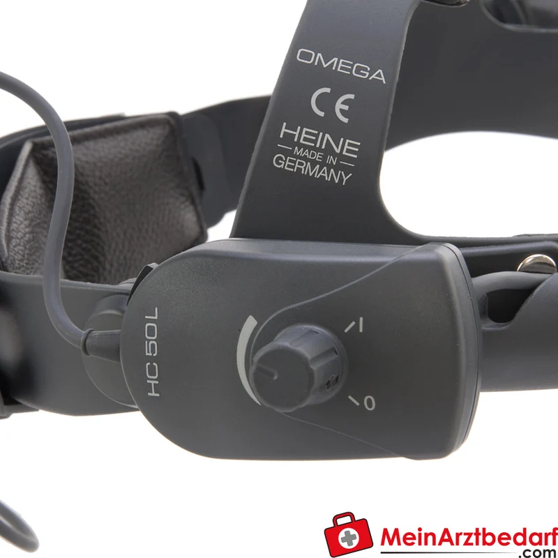 HEINE OMEGA 500 DV1 Funduskamera Kopfband mPack Akku Steckertrafo