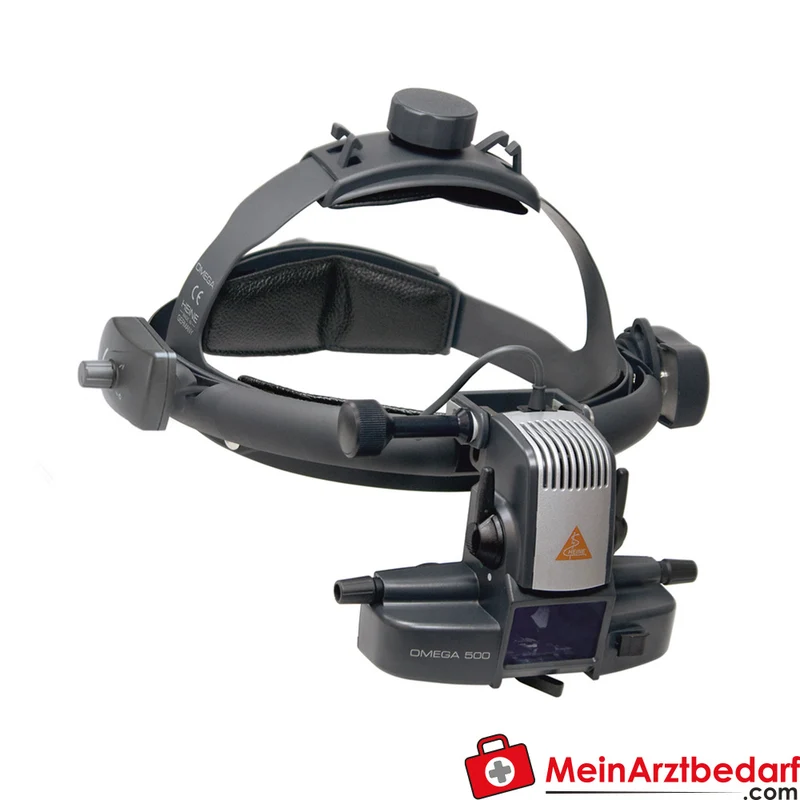 HEINE Omega 500 LED Indirektes binokulares Ophthalmoskop mit mPack und Plug Transformer