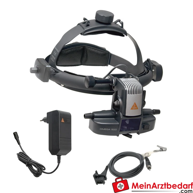 HEINE Omega 500 LED indirektes binokulares Ophthalmoskop Netzwerkbetrieb HC50L