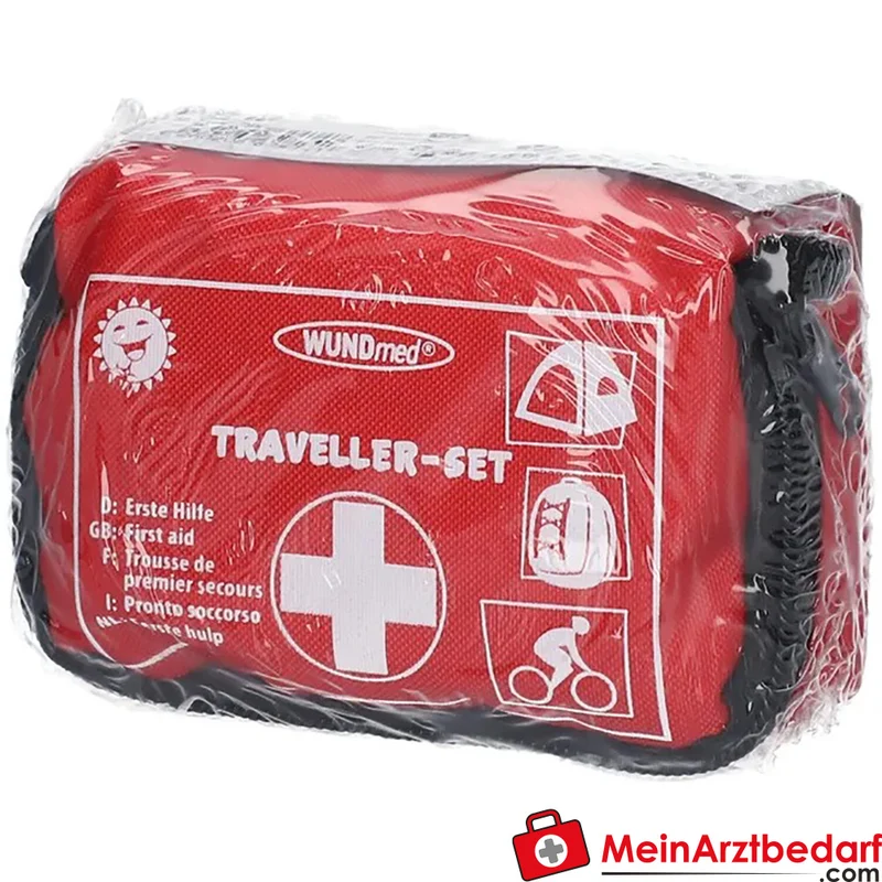 WUNDmed Traveller-Set Erste-Hilfe-Set 32-teilig für Reise und Outdoor