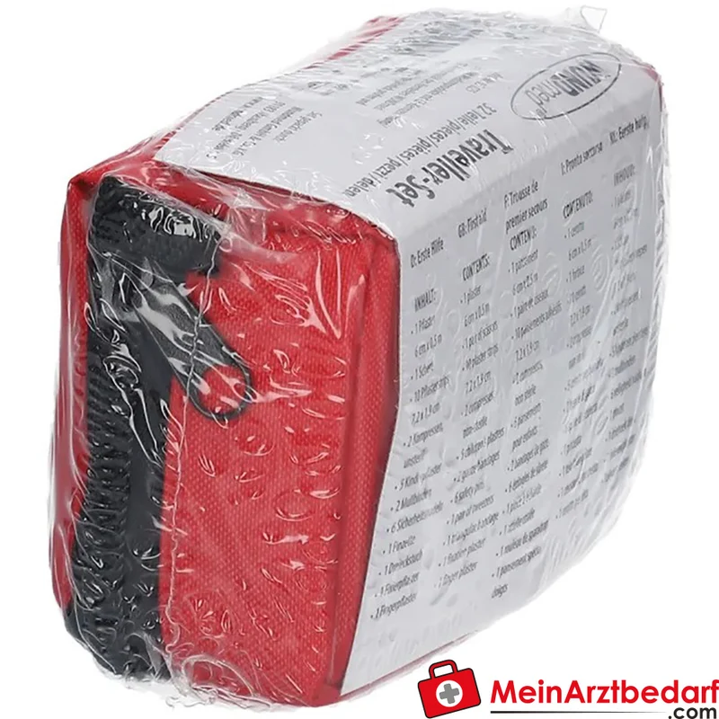 WUNDmed Traveller-Set Erste-Hilfe-Set 32-teilig für Reise und Outdoor