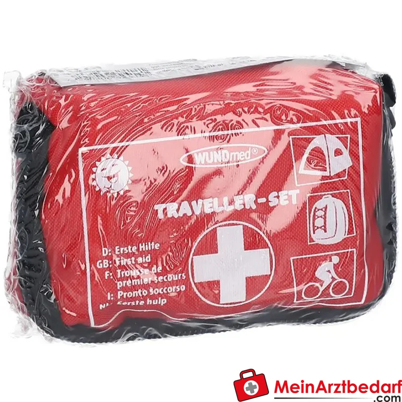 WUNDmed Traveller-Set Erste-Hilfe-Set 32-teilig für Reise und Outdoor
