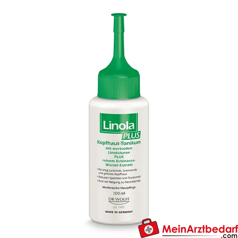 Linola PLUS Kopfhaut-Tonikum 100 ml, bei juckender und gereizter Kopfhaut