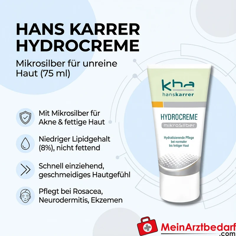 HANS KARRER Hydrocreme Mikrosilber Creme 75 ml