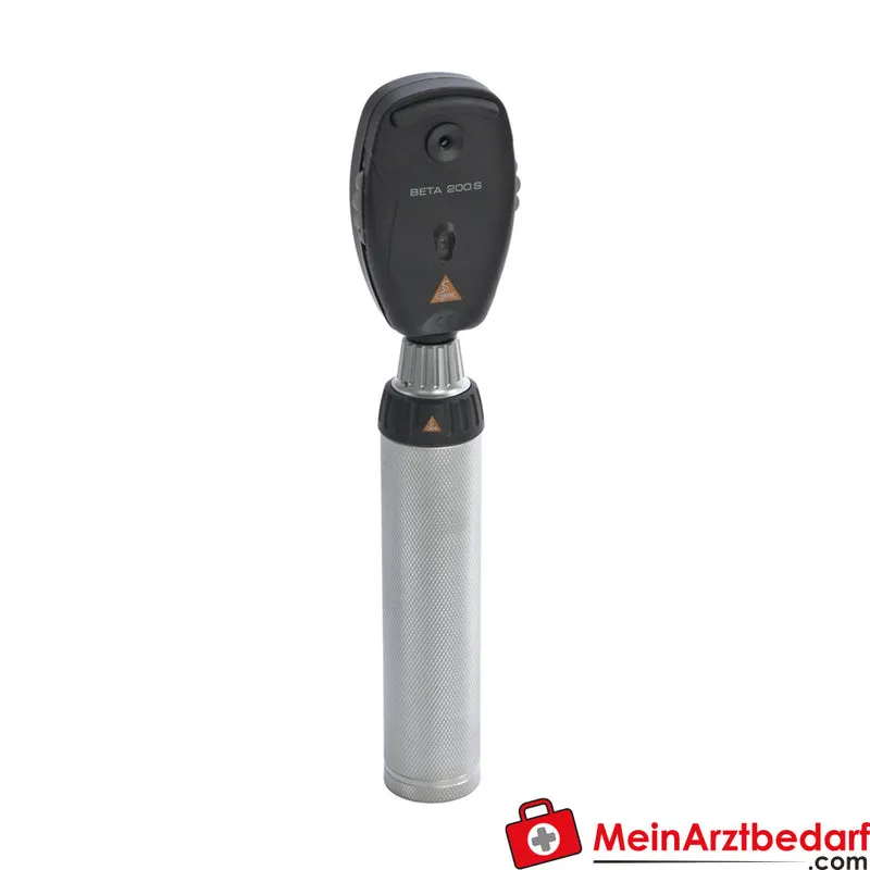 HEINE BETA 200S LED Ophthalmoskop asphärisches Optiksystem, stufenlos dimmbar, USB-Akku