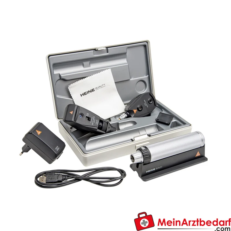HEINE BETA 200 LED Strich-Skiaskop mit BETA4 USB- und NT-Ladegriff