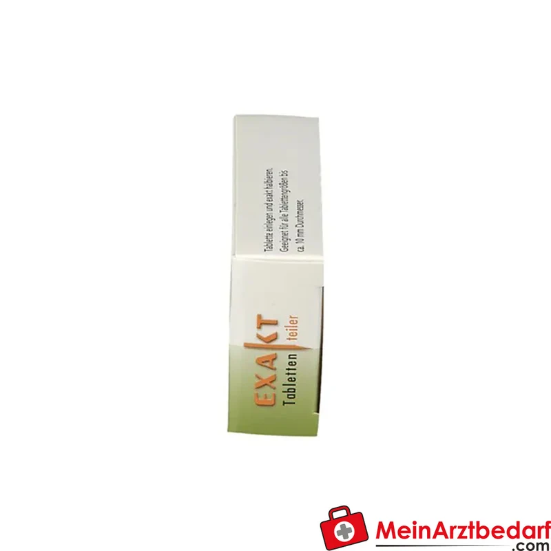 Exakt Tablettenteiler präzise Teilung für runde Tabletten 1 St.