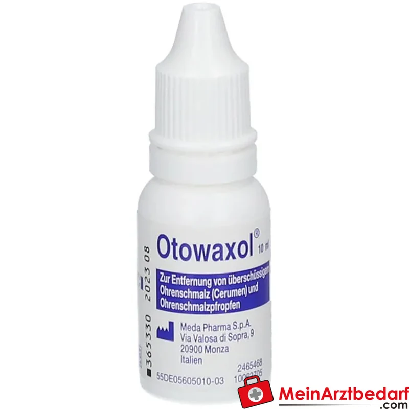 Otowaxol Sine Lösung Docusat‑Natrium Ethanol 96% Ohrentropfen 10 ml