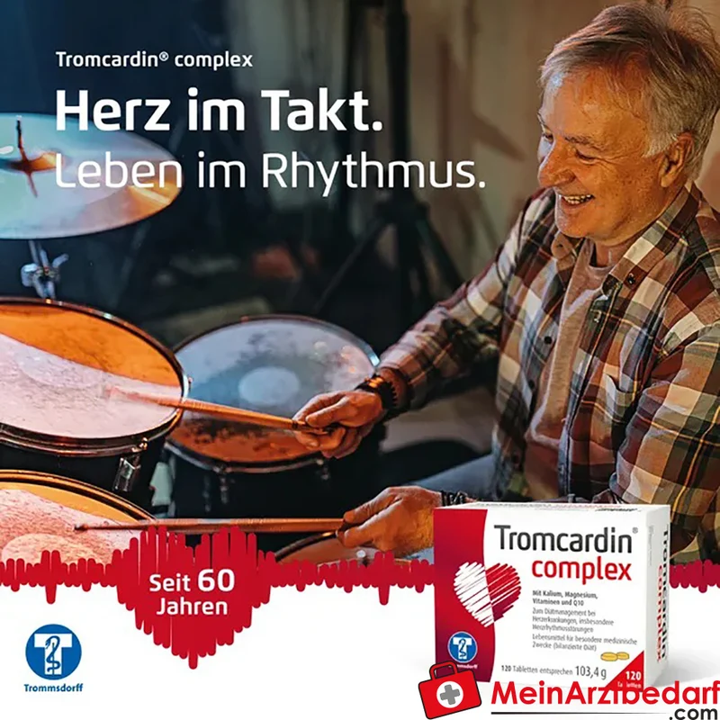 Tromcardin® complex Kalium und Magnesium mit Coenzym Q10 Tabletten 120 Stück