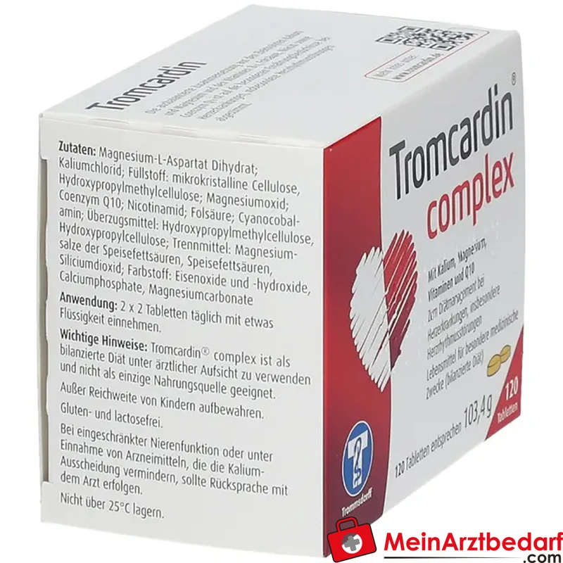 Tromcardin® complex Kalium und Magnesium mit Coenzym Q10 Tabletten 120 Stück