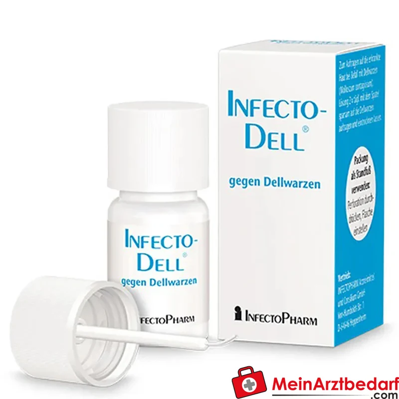 InfectoDell Lösung 50 mg/ml Kaliumhydroxid 2 ml zur Behandlung von Dellwarzen
