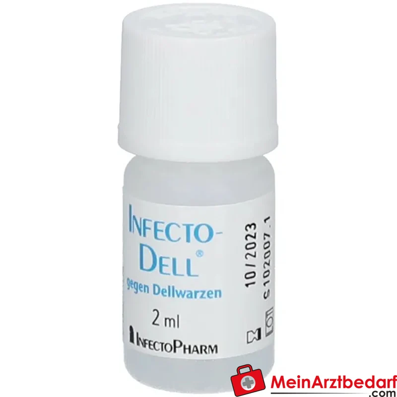 InfectoDell Lösung 50 mg/ml Kaliumhydroxid 2 ml zur Behandlung von Dellwarzen