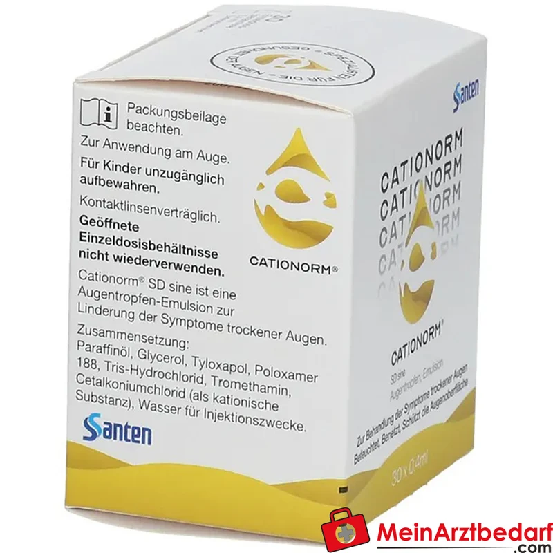 Cationorm SD Sine Tränenersatzmittel Einzeldosis unkonserviert 12 ml