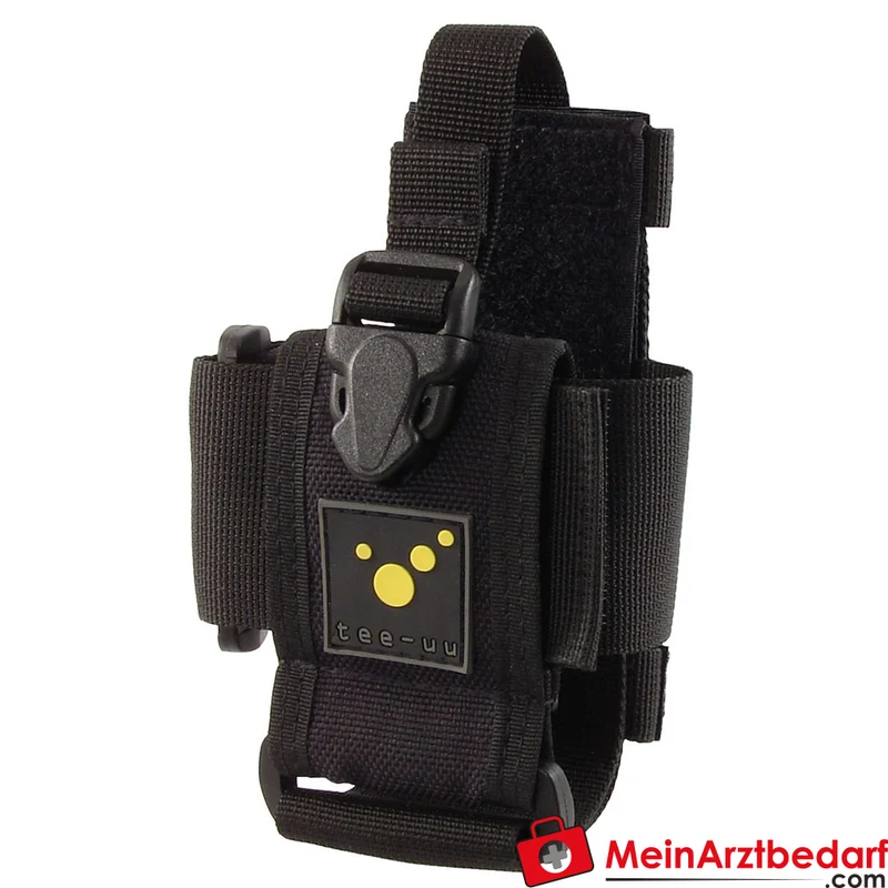 TEE-UU RING XL Smartphone-Holster schwarz, verstellbar für bis 7,5 Zoll