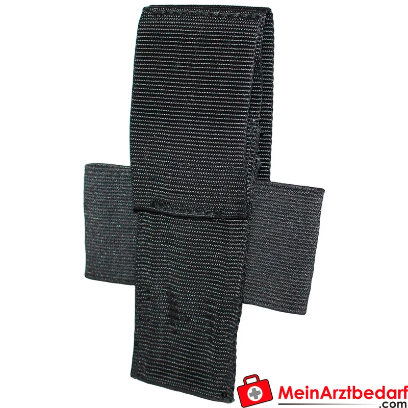 TEE-UU MINI LED Taschenlampen-Holster für TEE-LIGHT S100, Polypropylen schwarz, 5 × 15,5 × 1,5 cm