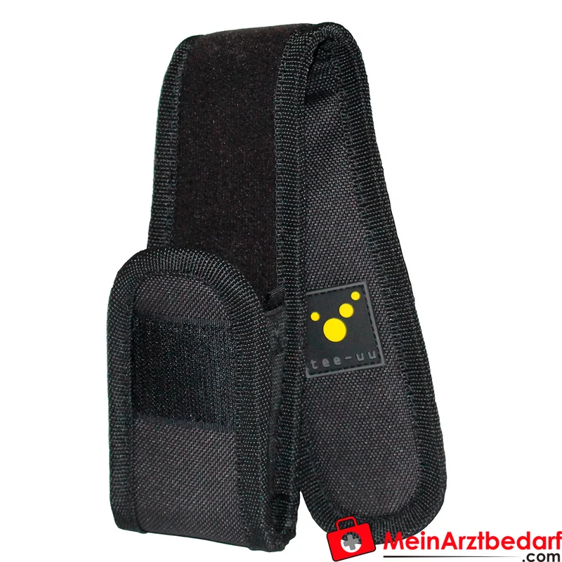 TEE-UU LED MAXI Taschenlampen-Holster 1200D schwarz 6x18x5 cm