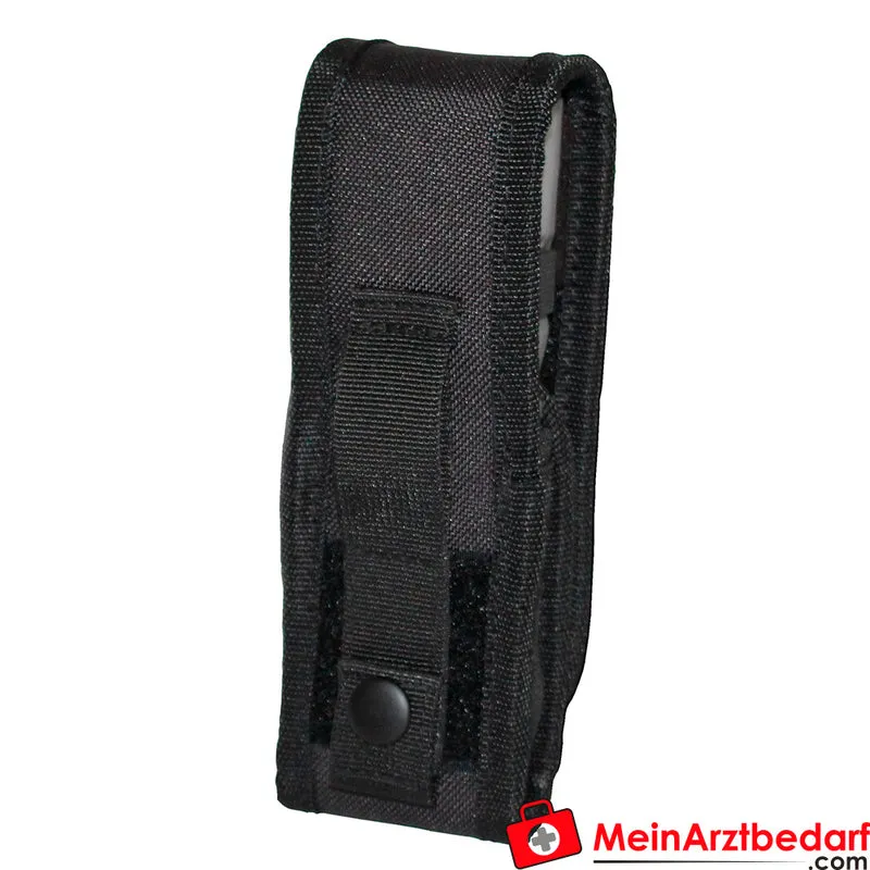 TEE-UU LED MAXI Taschenlampen-Holster 1200D schwarz 6x18x5 cm