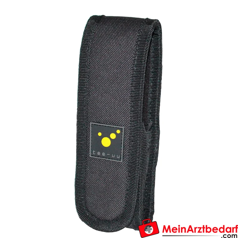 TEE-UU LED MAXI Taschenlampen-Holster 1200D schwarz 6x18x5 cm