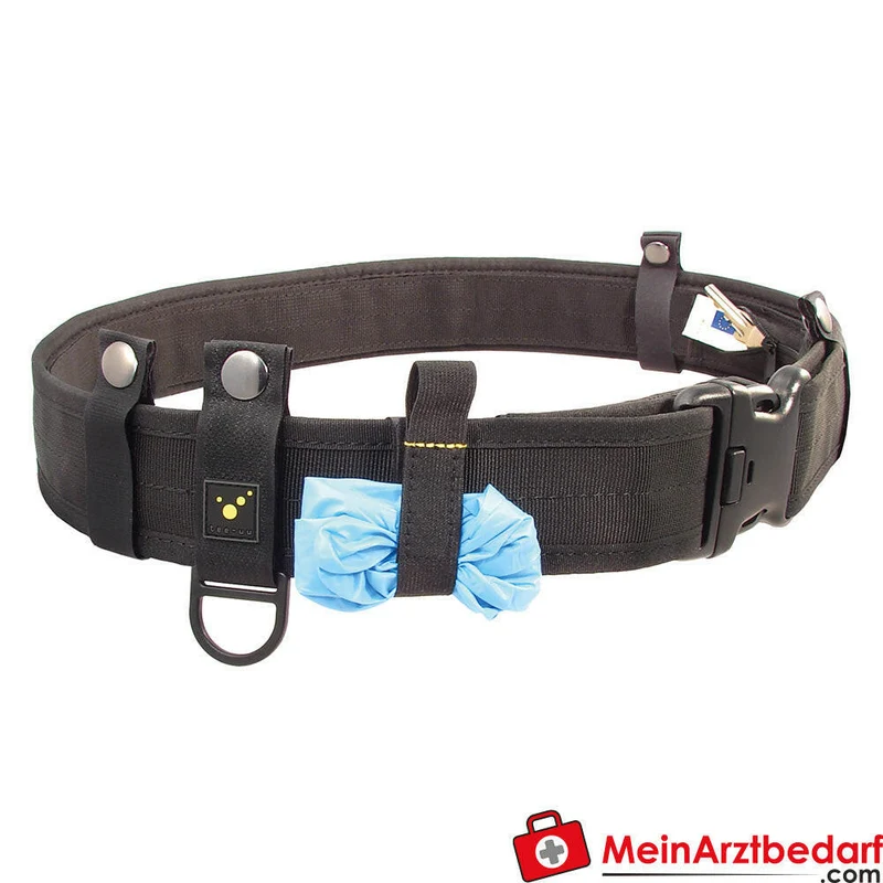 TEE-UU BLACK Rettungsdienst-Koppel schwarz, zweiteilig mit GLOVE-FIX, S–XXL