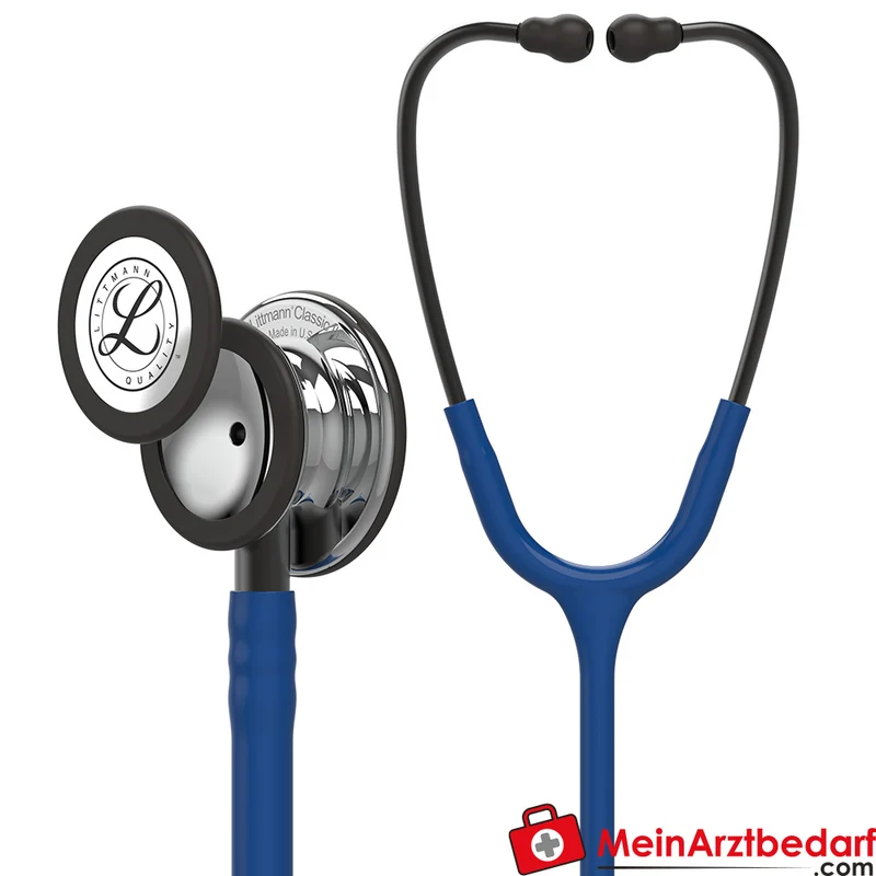 Littmann Classic III Stethoskop, Dual-Frequency, Einschlauch, Mirror-Edition