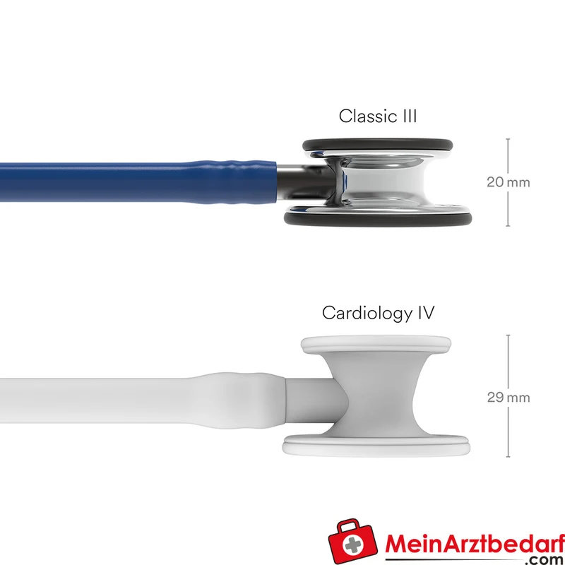 Littmann Classic III Stethoskop, Dual-Frequency, Einschlauch, Mirror-Edition