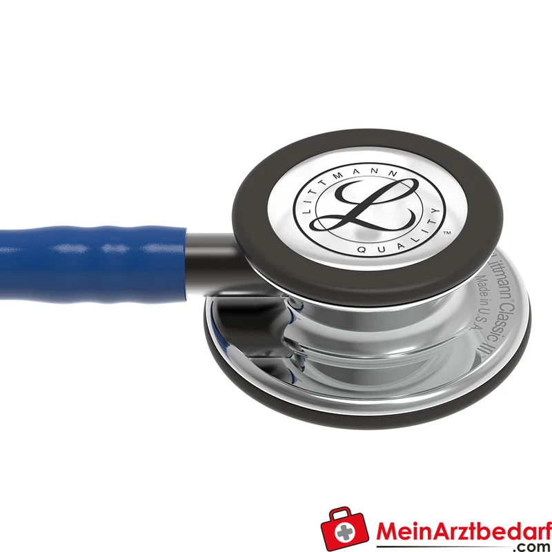 Littmann Classic III Stethoskop, Dual-Frequency, Einschlauch, Mirror-Edition