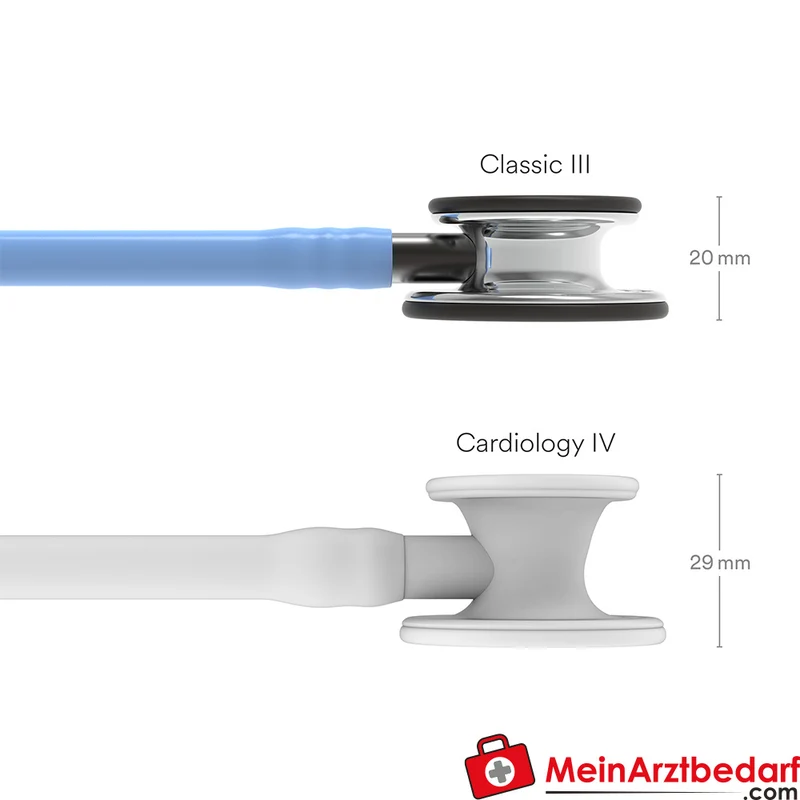 Littmann Classic III Stethoskop, Dual-Frequency, Einschlauch, Mirror-Edition