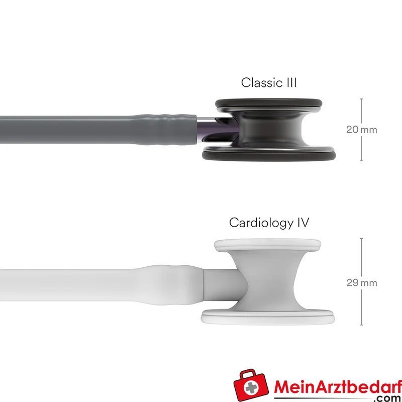 Littmann Classic III Stethoskop, Dual-Frequency, Einschlauch, Stem-Edition
