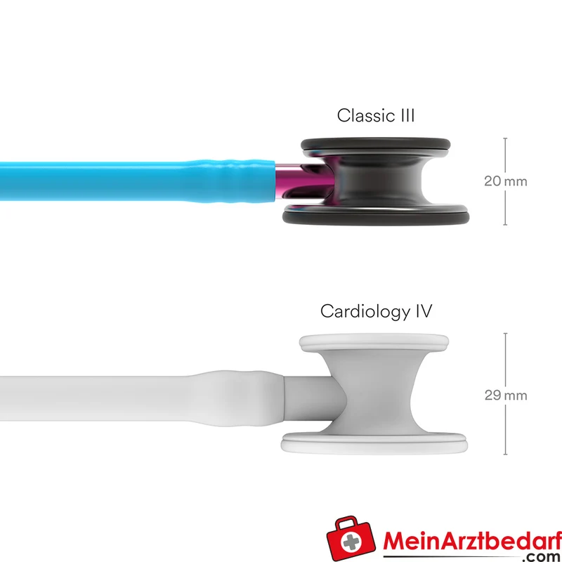 Littmann Classic III Stethoskop, Dual-Frequency, Einschlauch, Stem-Edition