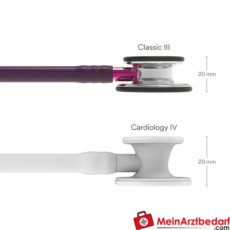 Littmann Classic III Stethoskop, Dual-Frequency, Einschlauch, Stem-Edition