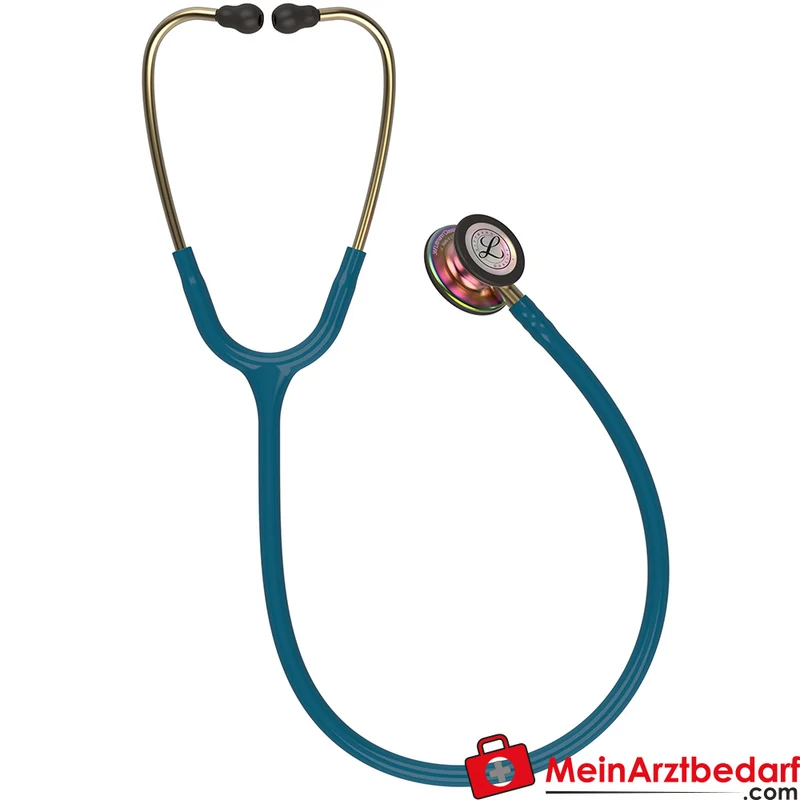 Littmann Classic III Stethoskop, Dual-Frequency, Einschlauch, Rainbow-Edition