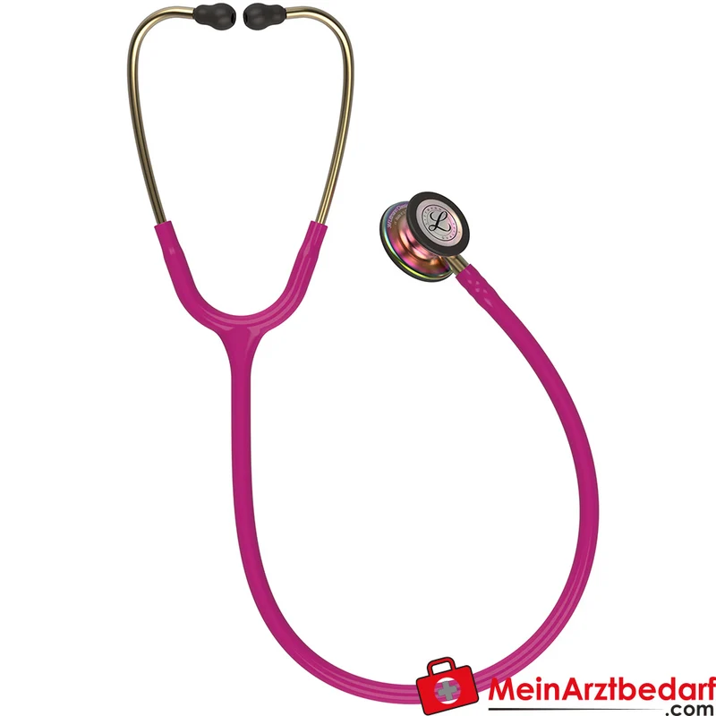 Littmann Classic III Stethoskop, Dual-Frequency, Einschlauch, Rainbow-Edition