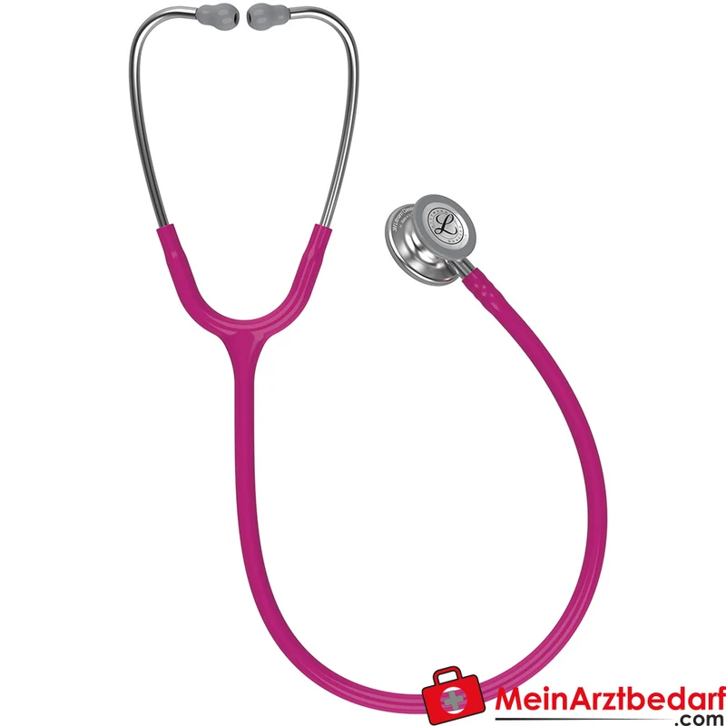 Littmann Classic III Stethoskop, Dual-Frequency, Einschlauch, Edelstahl-Edition