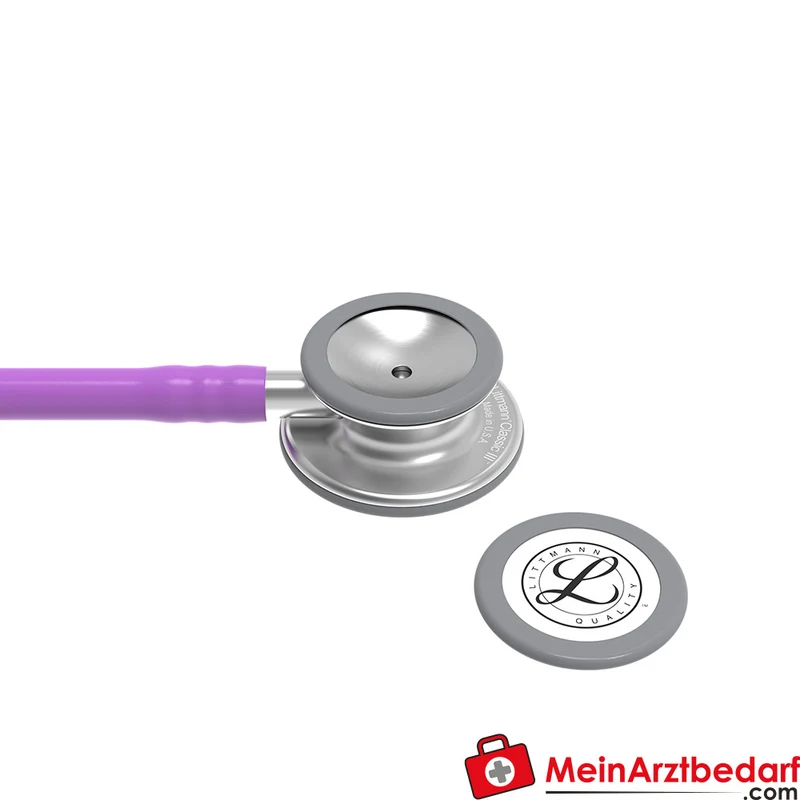 Littmann Classic III Stethoskop, Dual-Frequency, Einschlauch, Edelstahl-Edition