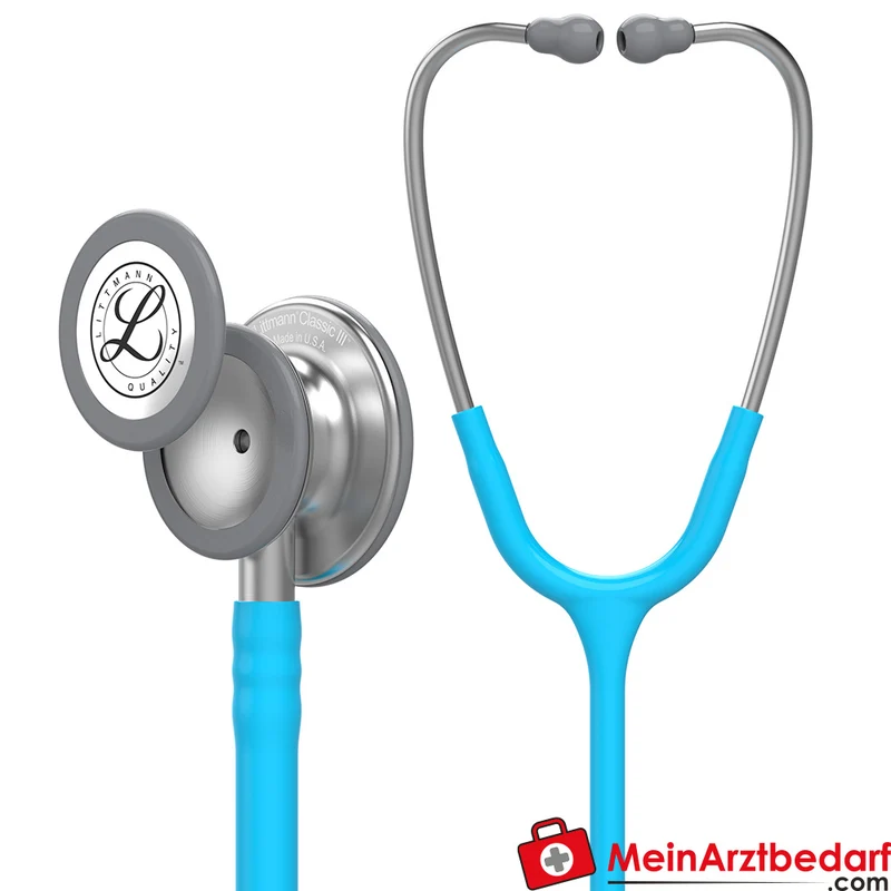 Littmann Classic III Stethoskop, Dual-Frequency, Einschlauch, Edelstahl-Edition