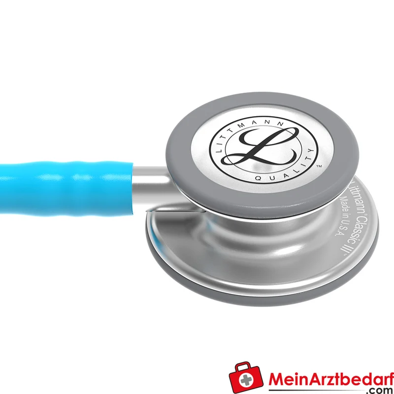 Littmann Classic III Stethoskop, Dual-Frequency, Einschlauch, Edelstahl-Edition