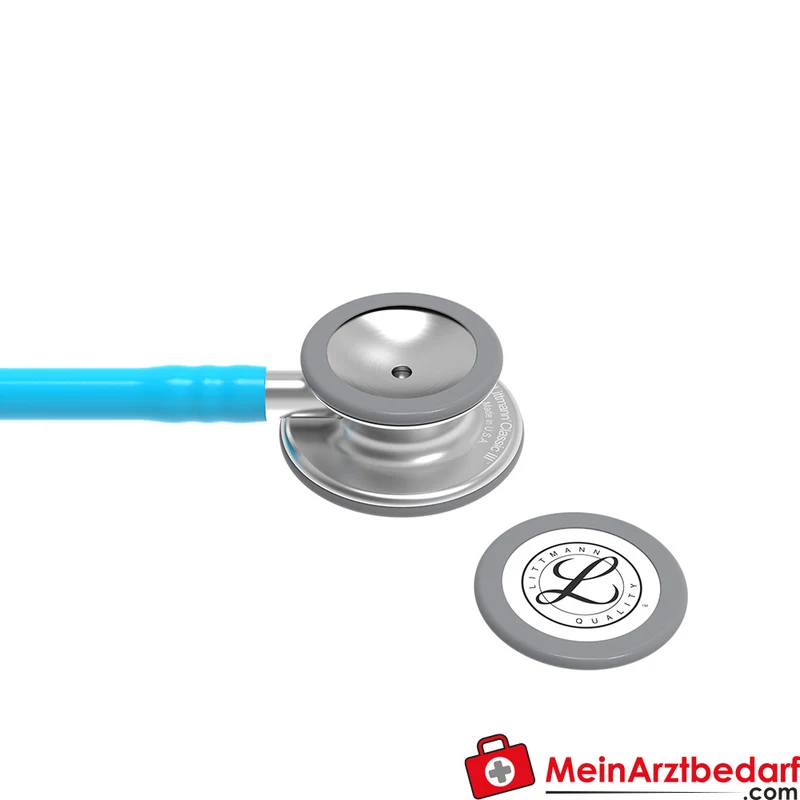 Littmann Classic III Stethoskop, Dual-Frequency, Einschlauch, Edelstahl-Edition