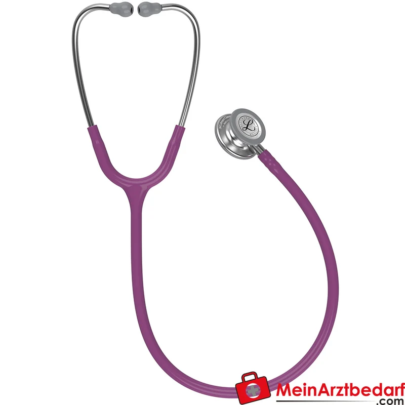 Littmann Classic III Stethoskop, Dual-Frequency, Einschlauch, Edelstahl-Edition