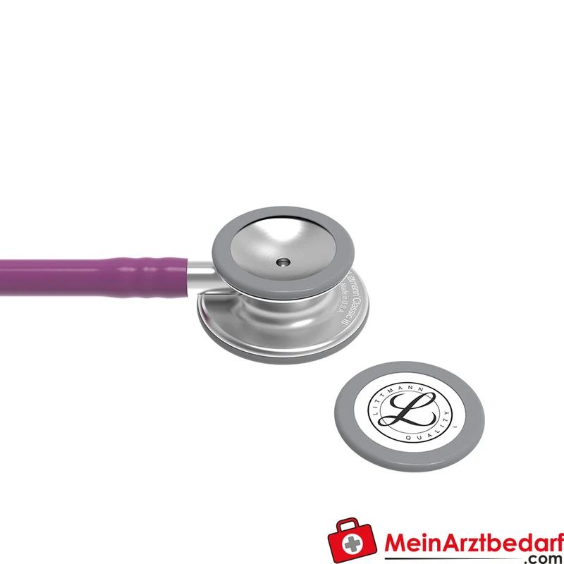 Littmann Classic III Stethoskop, Dual-Frequency, Einschlauch, Edelstahl-Edition
