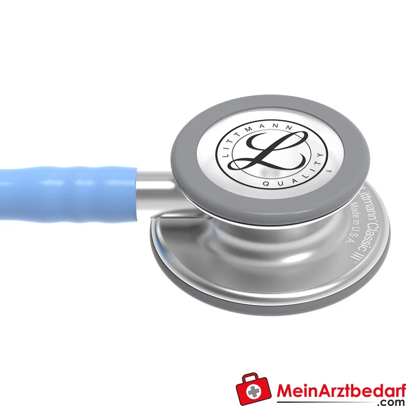 Littmann Classic III Stethoskop, Dual-Frequency, Einschlauch, Edelstahl-Edition