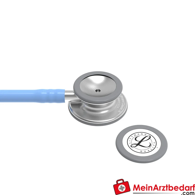 Littmann Classic III Stethoskop, Dual-Frequency, Einschlauch, Edelstahl-Edition