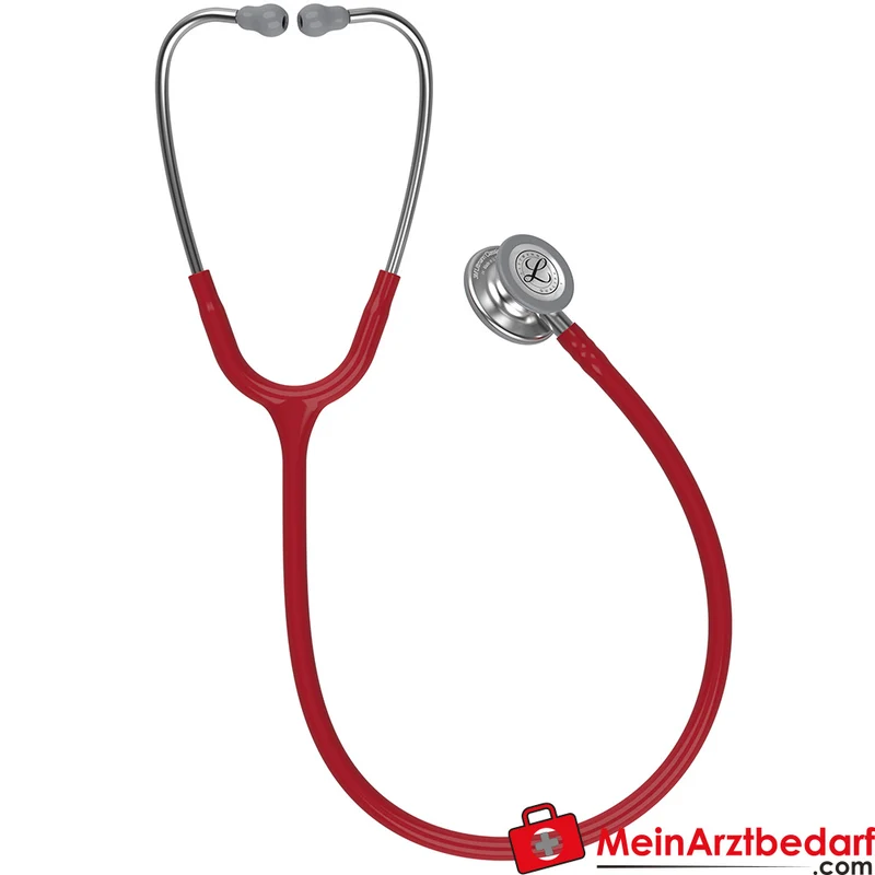 Littmann Classic III Stethoskop, Dual-Frequency, Einschlauch, Edelstahl-Edition