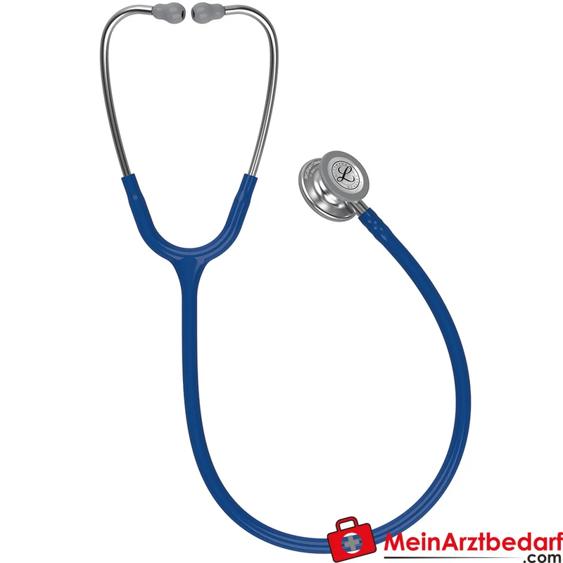 Littmann Classic III Stethoskop, Dual-Frequency, Einschlauch, Edelstahl-Edition