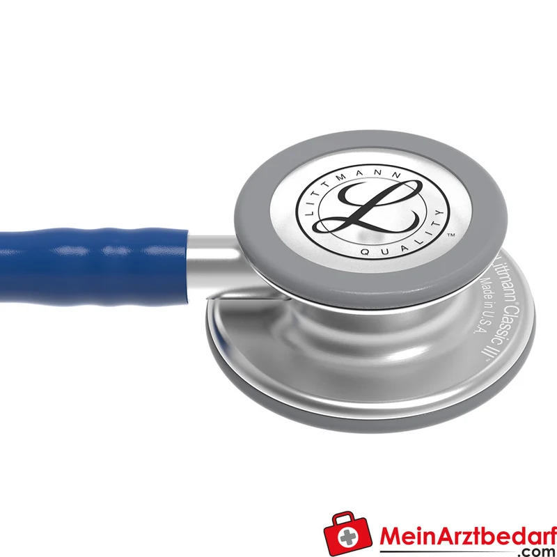 Littmann Classic III Stethoskop, Dual-Frequency, Einschlauch, Edelstahl-Edition