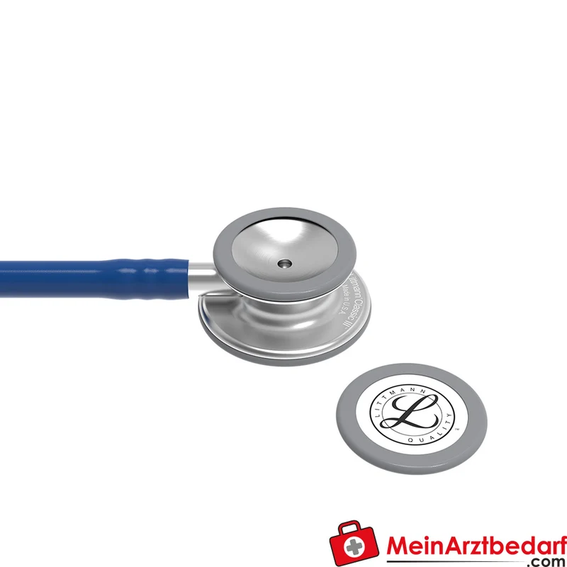 Littmann Classic III Stethoskop, Dual-Frequency, Einschlauch, Edelstahl-Edition