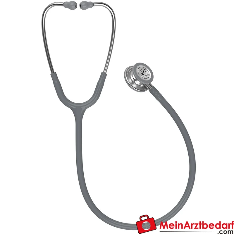 Littmann Classic III Stethoskop, Dual-Frequency, Einschlauch, Edelstahl-Edition
