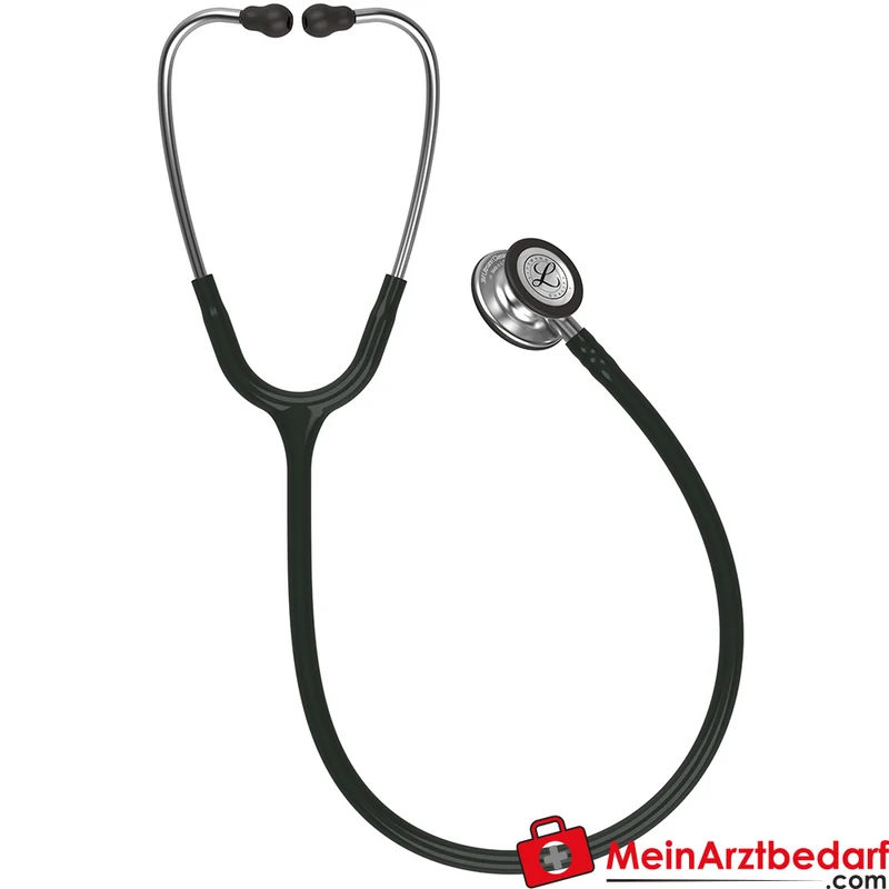 Littmann Classic III Stethoskop, Dual-Frequency, Einschlauch, Edelstahl-Edition