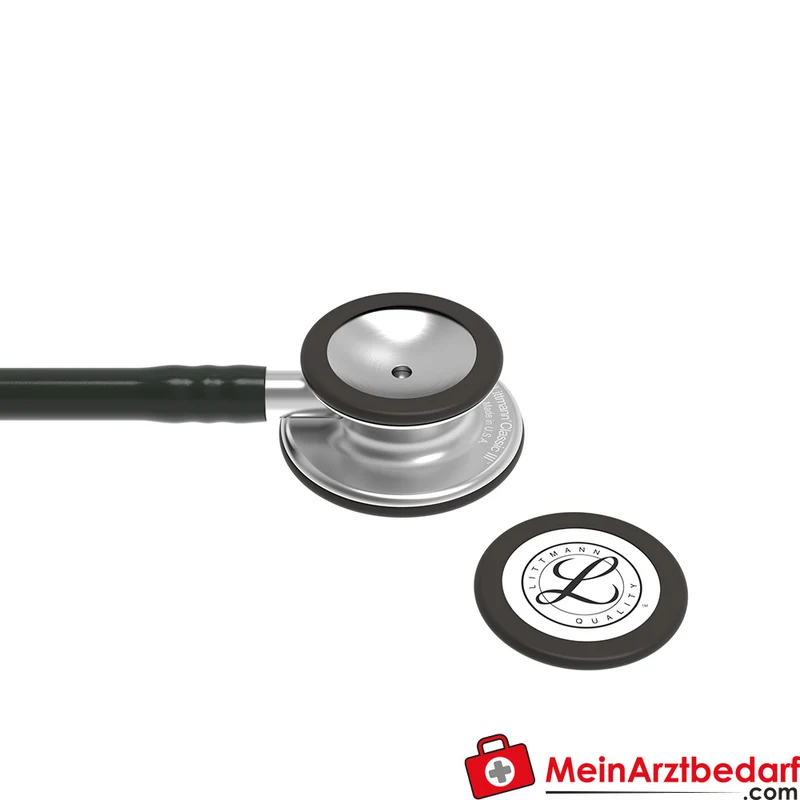 Littmann Classic III Stethoskop, Dual-Frequency, Einschlauch, Edelstahl-Edition
