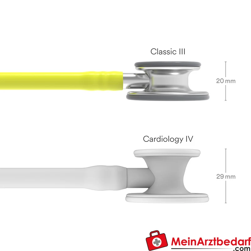 Littmann Classic III Stethoskop, Dual-Frequency, Einschlauch, Edelstahl-Edition